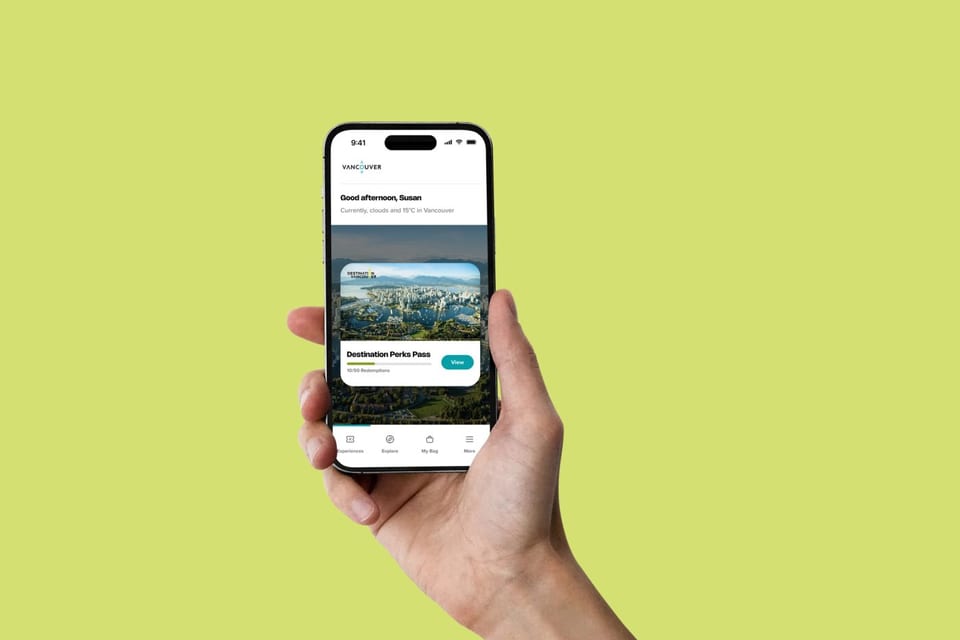 Destination Perks Pass from Destination Vancouver